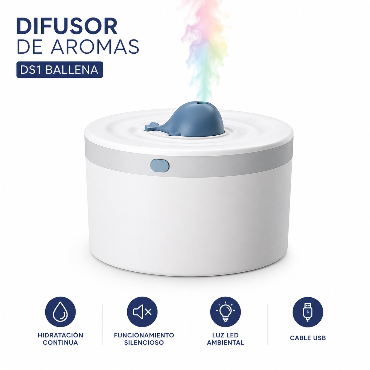 Difusor de Aromas DS1 Ballena