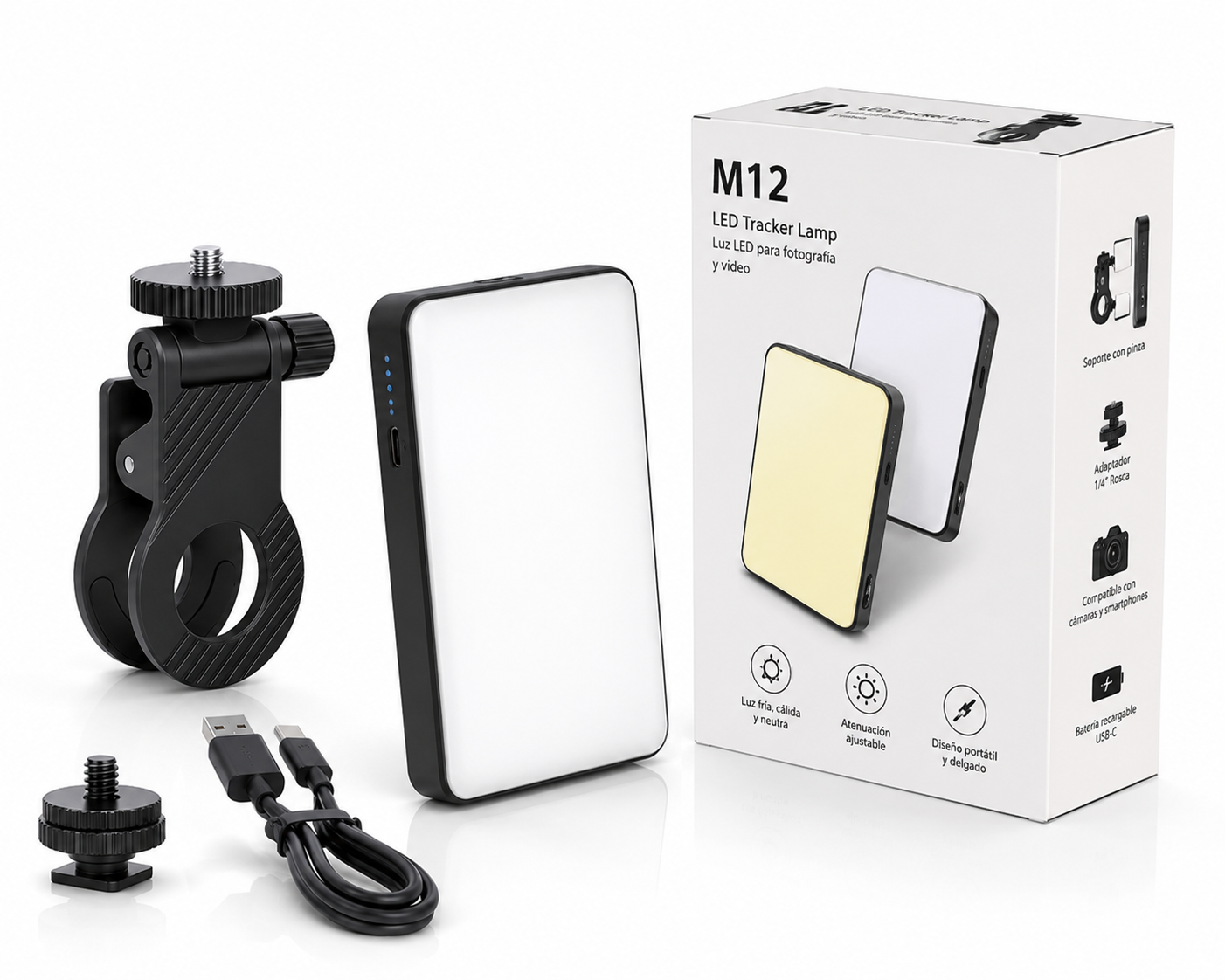 Luces LED M12 Recargables