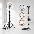 Aro de Luz LED 26 cm – 3 Tonos